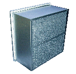 HIGH TEMPERATURE EXTENDED SURFACE BOX FILTER